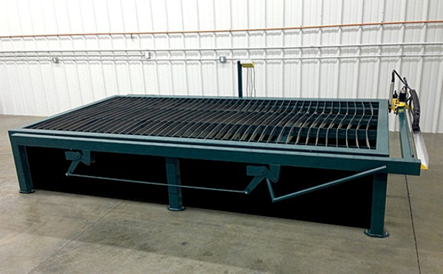 GoTorch Custom Built 6 x 10 feet CNC Plasma Cutting System Right Side